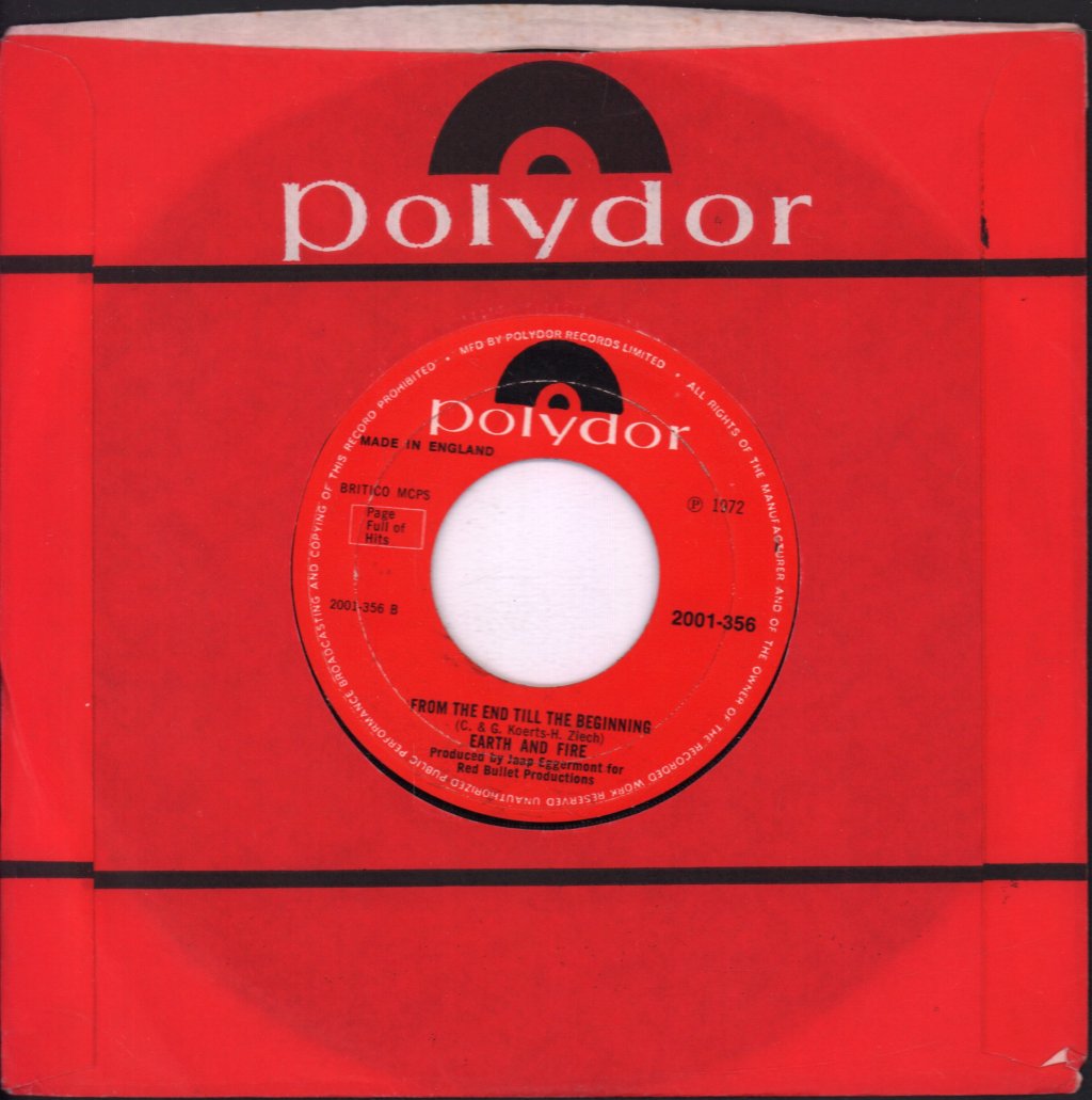 Earth And Fire - Memories - 7 Inch