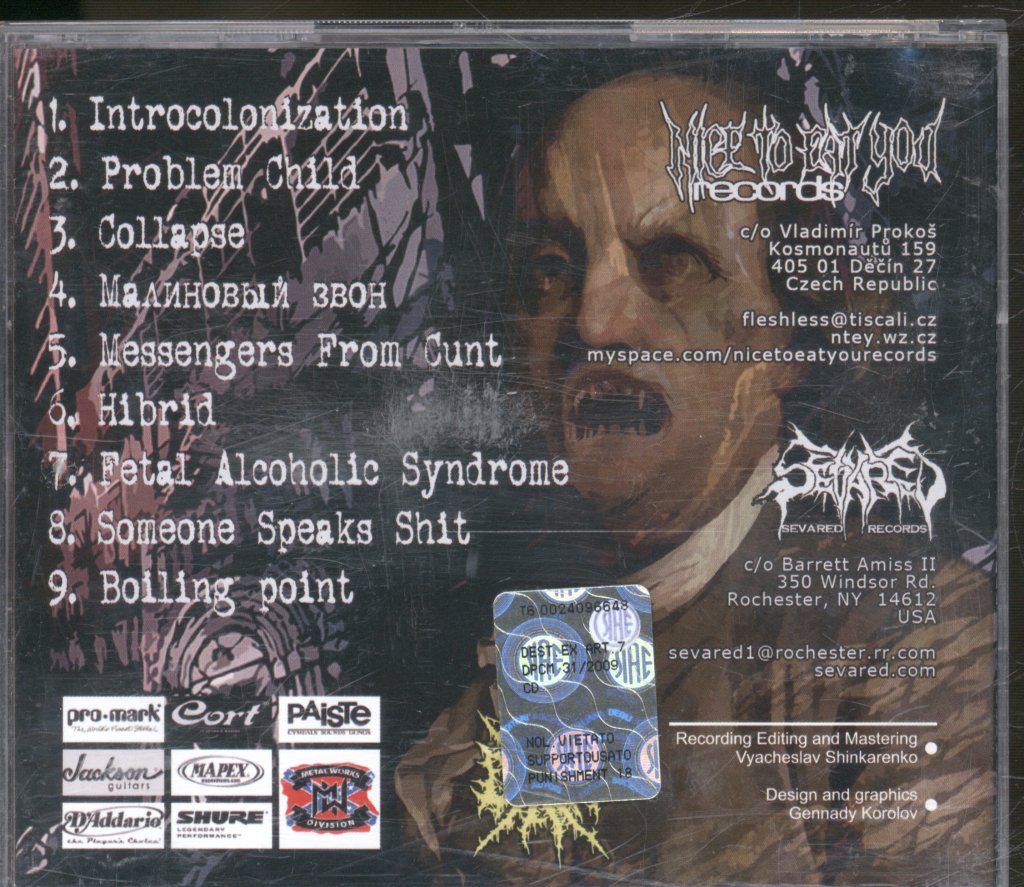 Sacrifice Justice - Someone Speaks Shit - Cd