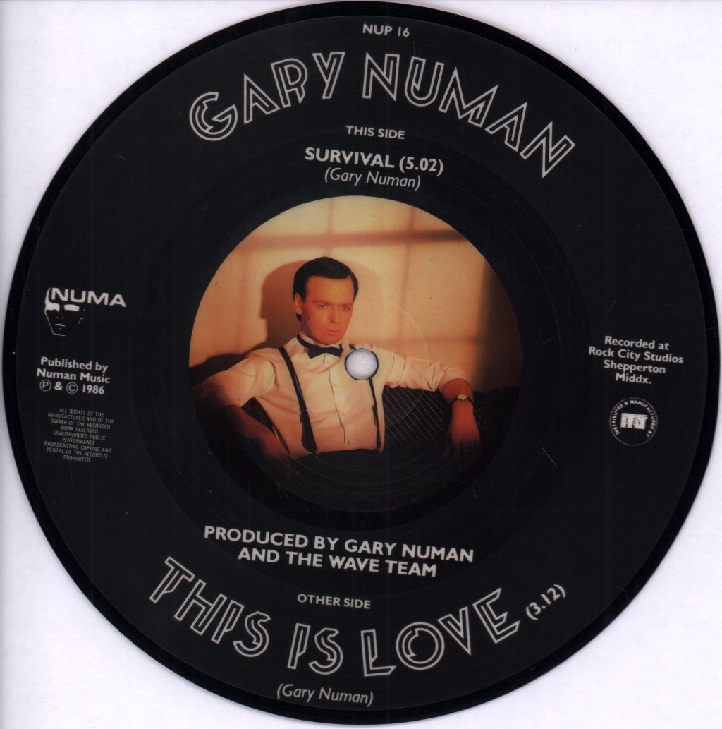 Gary Numan - This Is Love - 7 Inch
