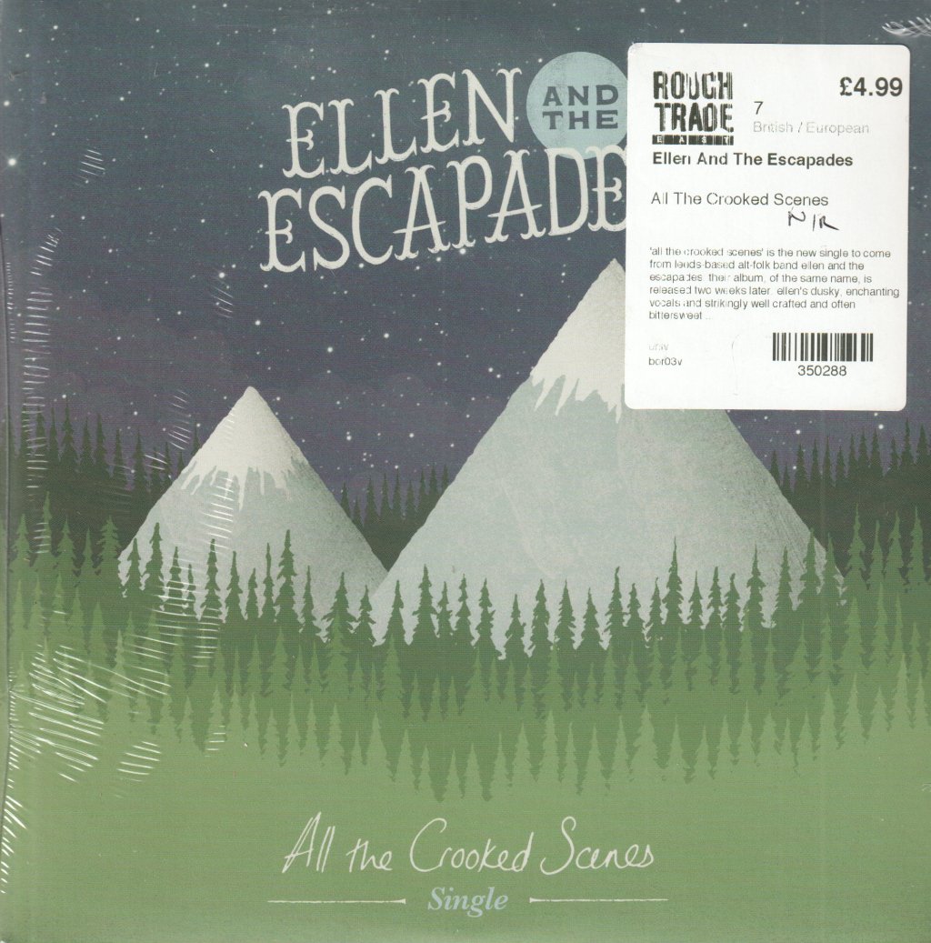 Ellen And The Escapades - All The Crooked Scenes Single - 7 Inch
