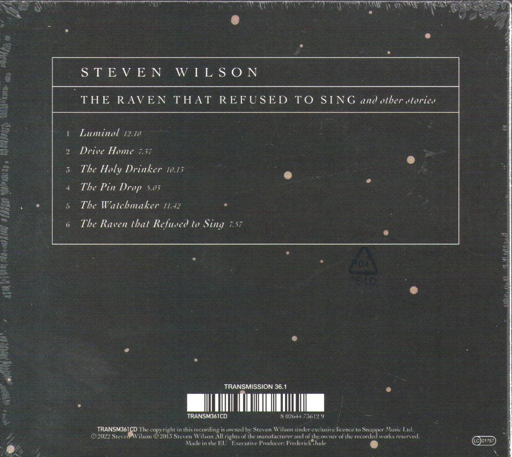 Steven Wilson - The Raven That Refused To Sing (And Other Stories) - Cd