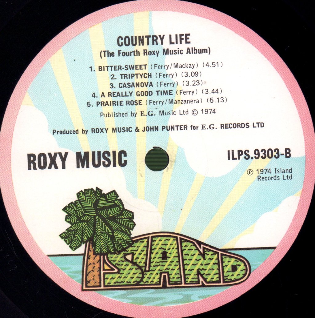 Roxy Music - Country Life - Lp