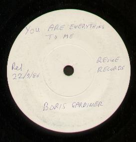 Boris Gardiner - You're Everything To Me - 7 Inch
