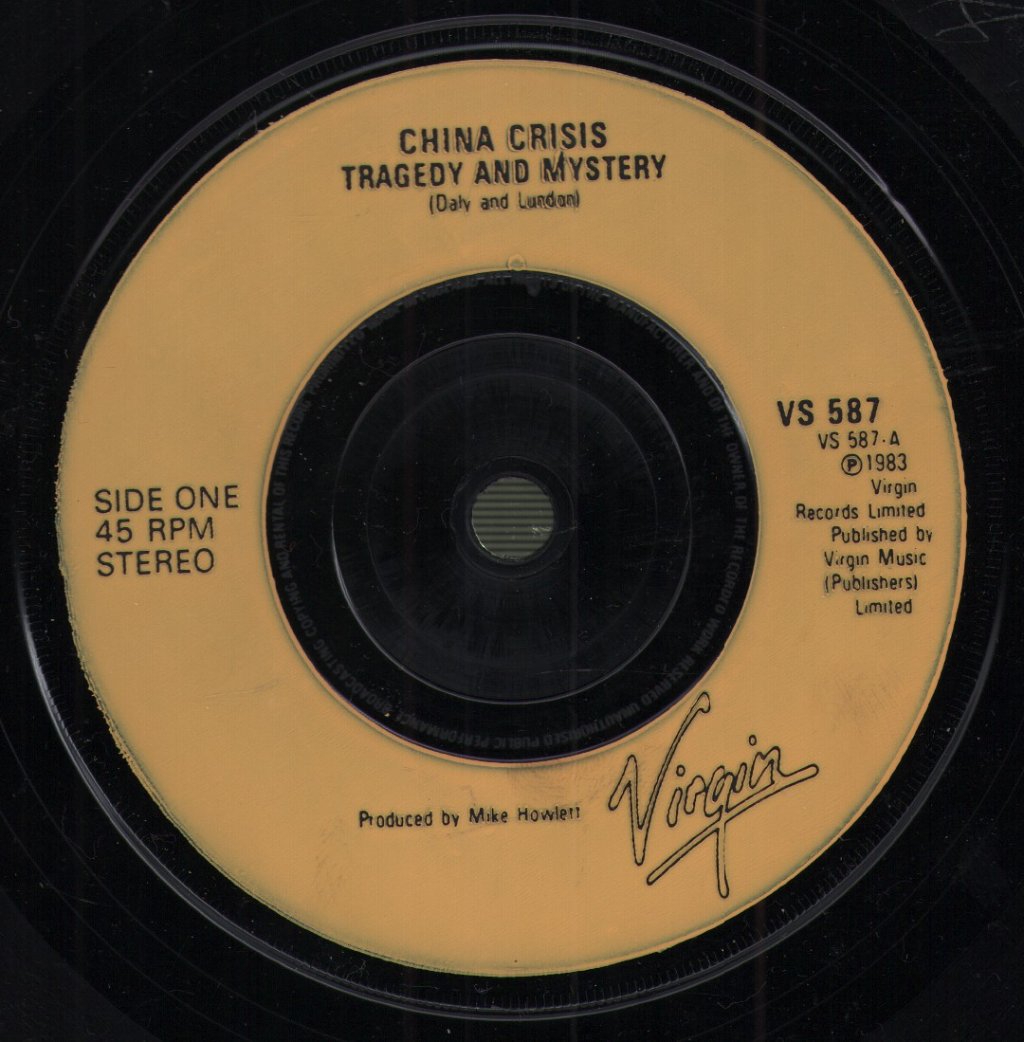 China Crisis - Tragedy And Mystery - 7 Inch