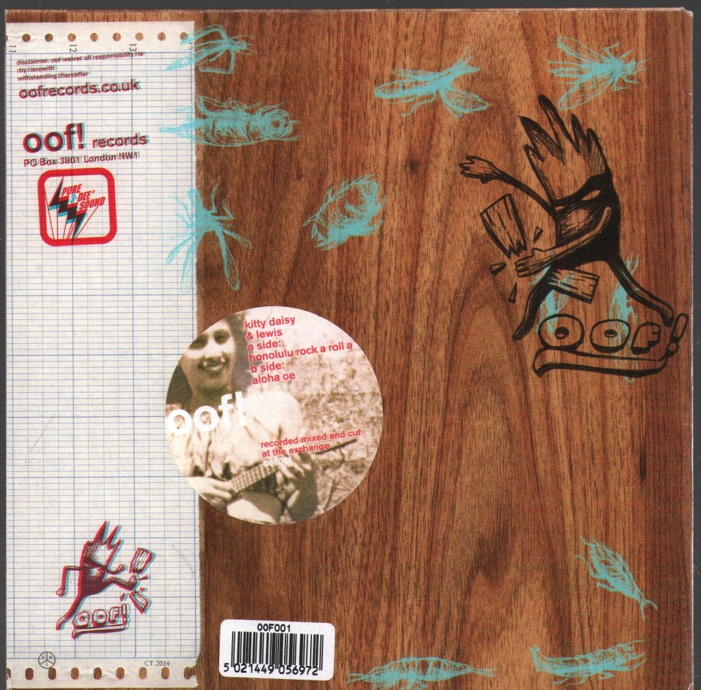 Kitty, Daisy & Lewis - Honolulu Rock A Roll A - 7 Inch
