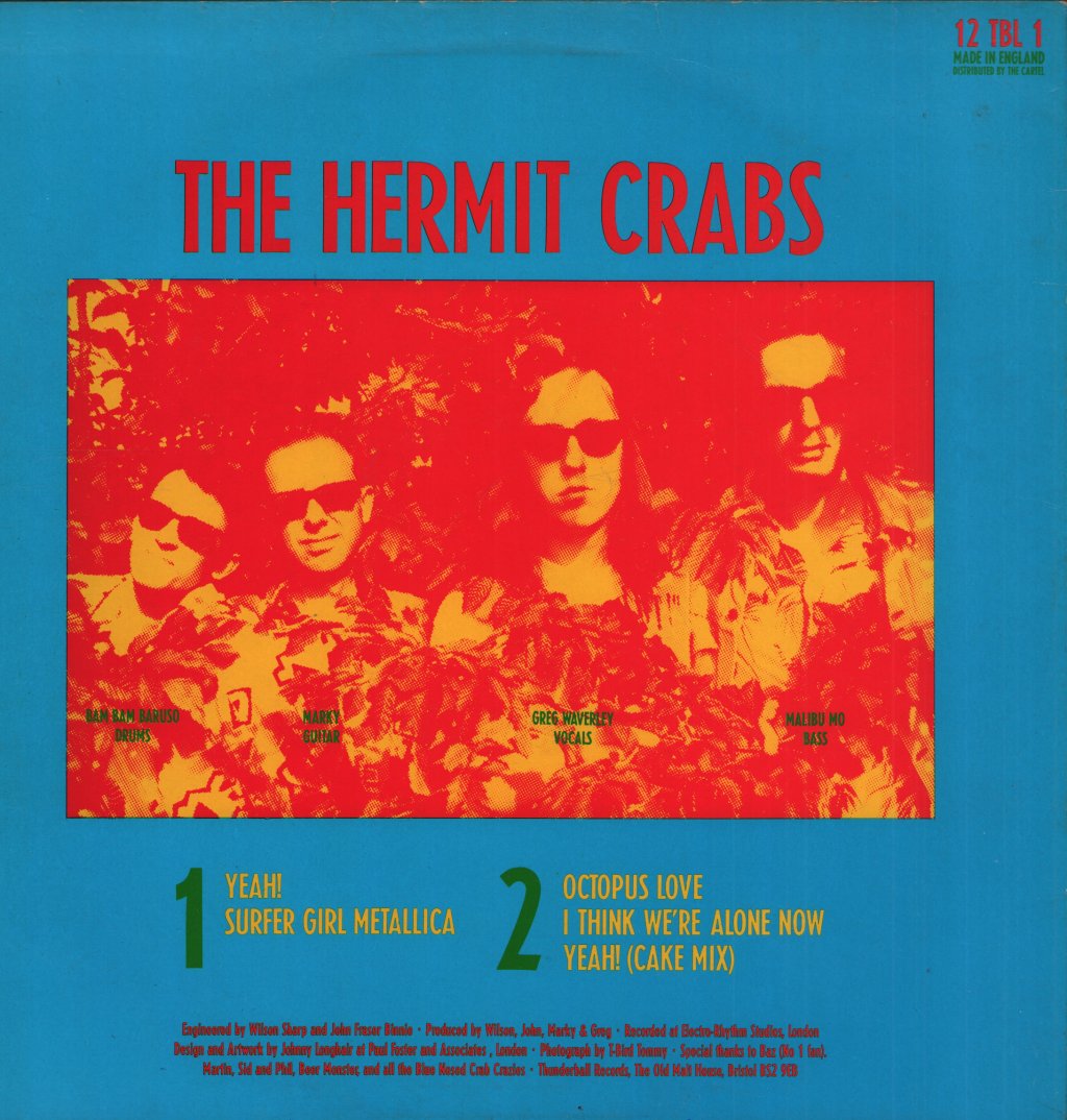 Hermit Crabs - Yeah - 12 Inch