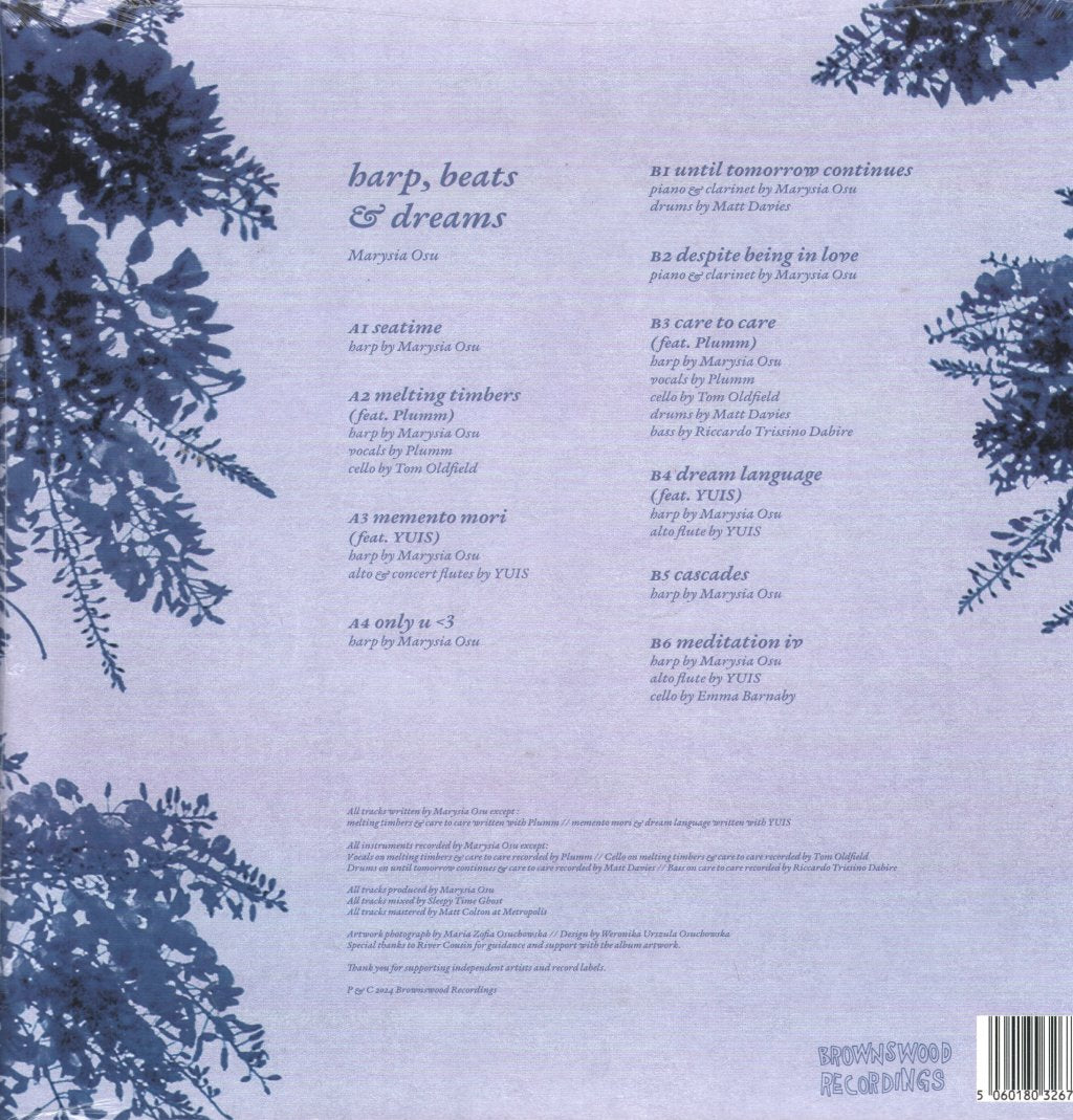 Marysia Osu - Harp, Beats & Dreams - Lp