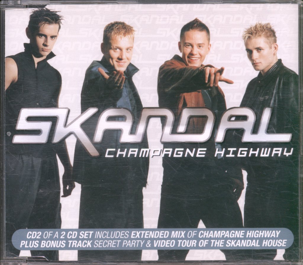 Skandal (pop) - Champagne Highway - Cd
