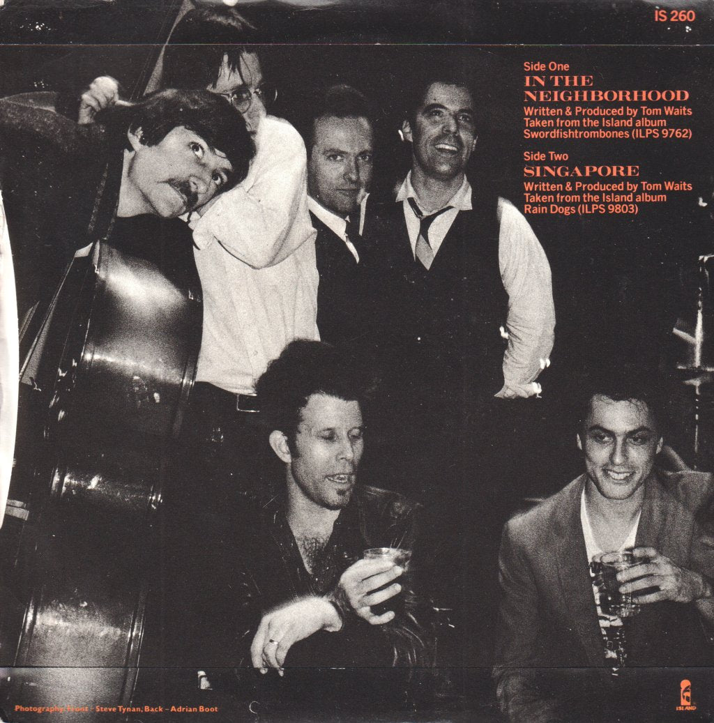 Tom Waits - In The Neighborhood - 7 Inch