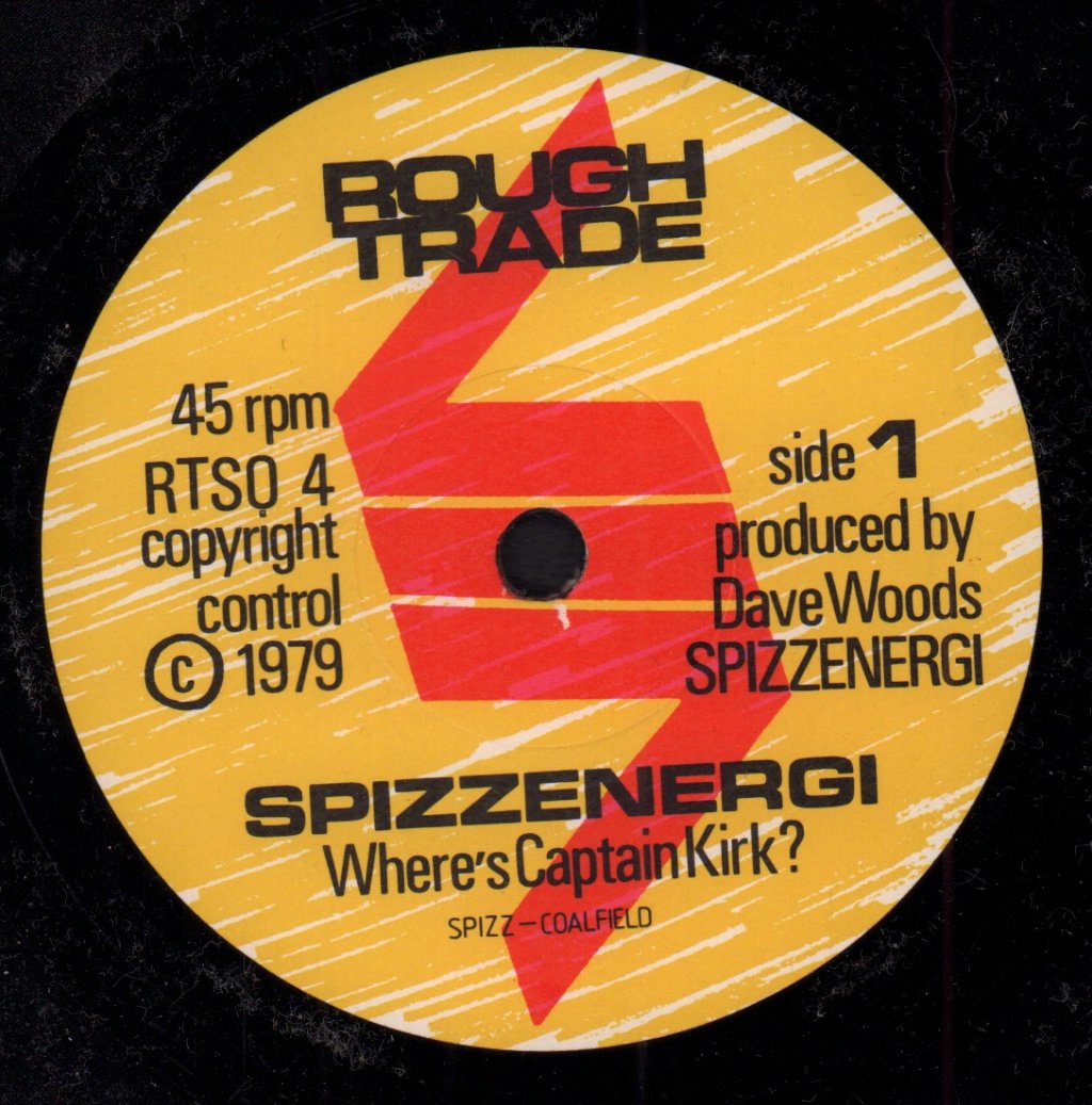 Spizzenergi - Where's Captain Kirk - 7 Inch