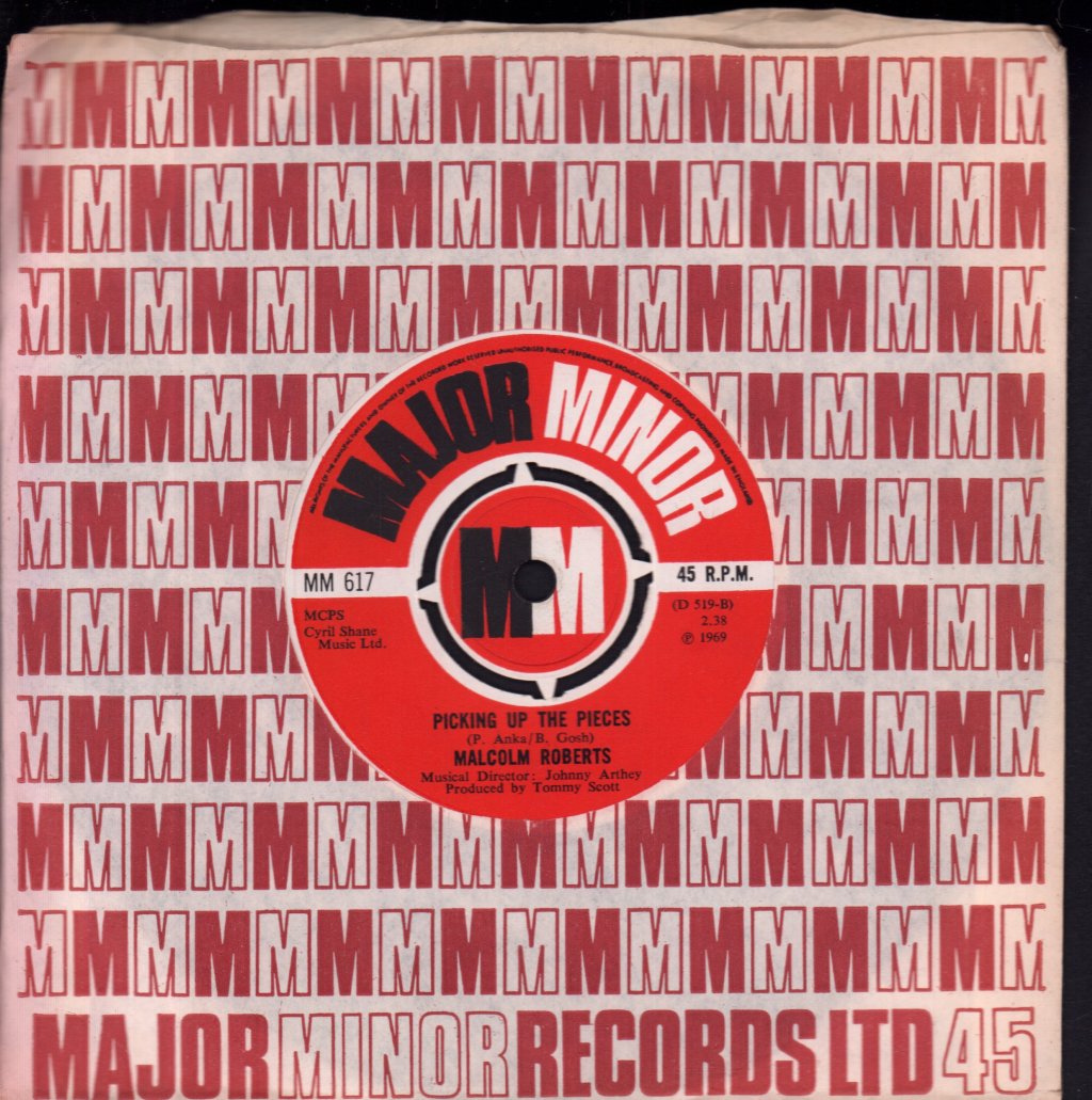 Malcolm Roberts - Please Don't Go Away - 7 Inch
