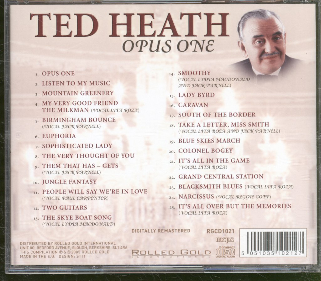 Ted Heath - Opus One - Cd