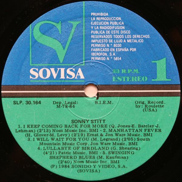 Sonny Stitt - Sonny Stitt - Lp