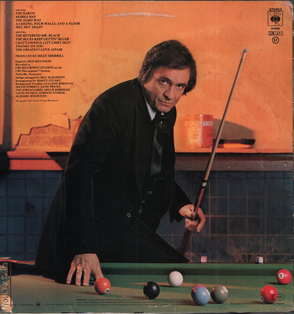 Johnny Cash - Baron - Lp