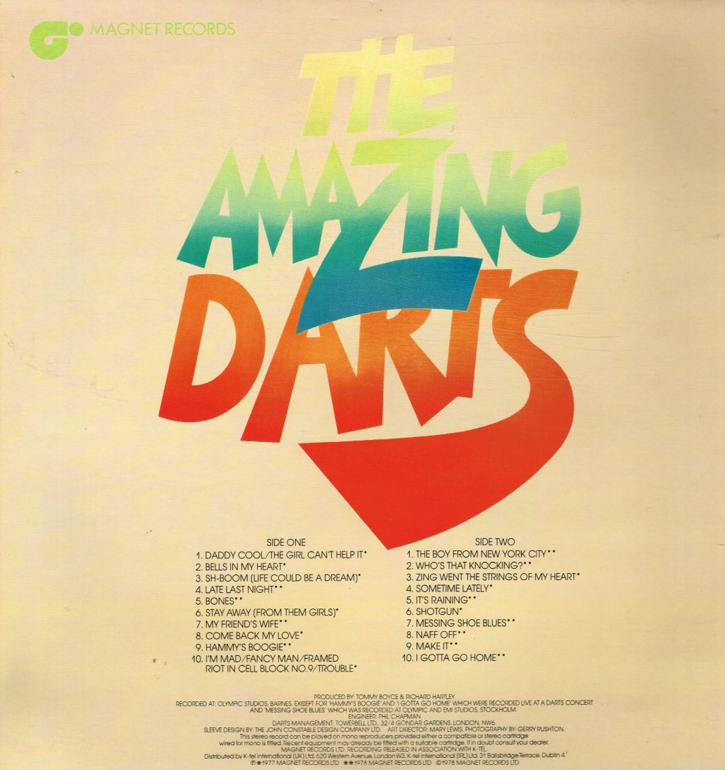 Darts - Amazing Darts - Lp