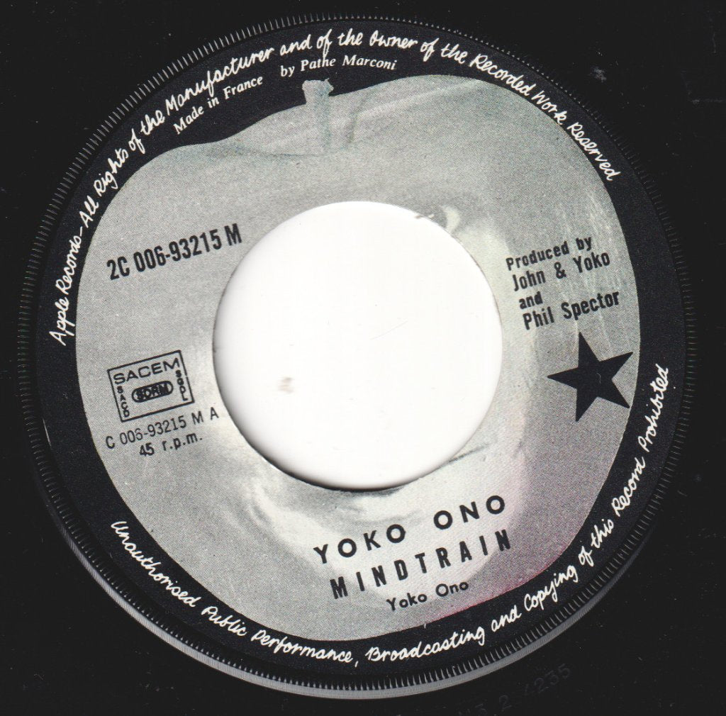 Yoko Ono - Mind Train - 7 Inch