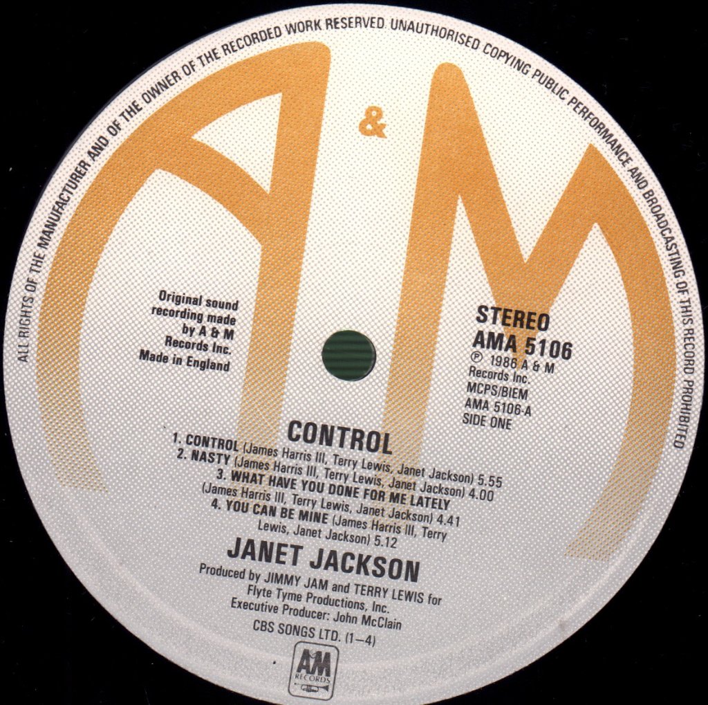 Janet Jackson - Control - Lp