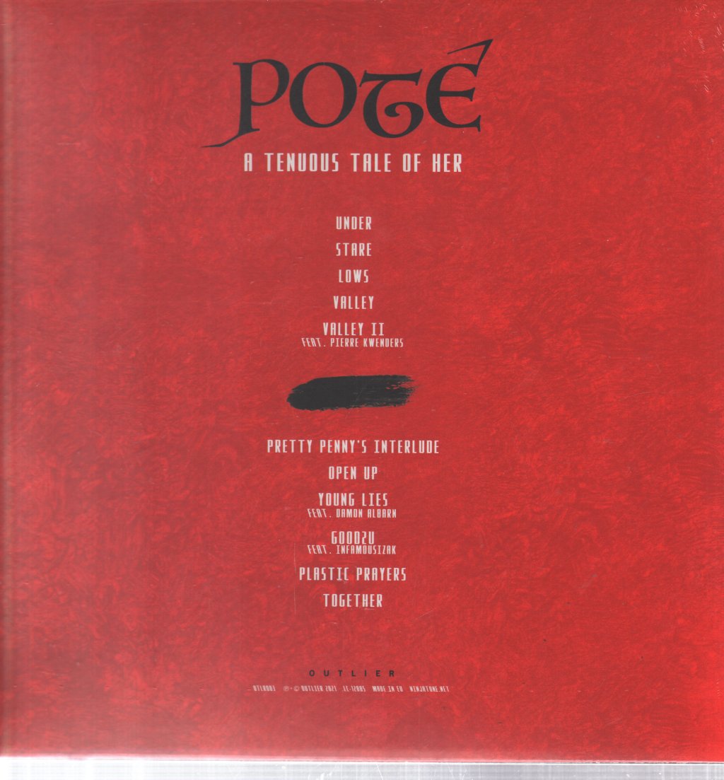 Poté - A Tenuous Tale Of Her - Lp