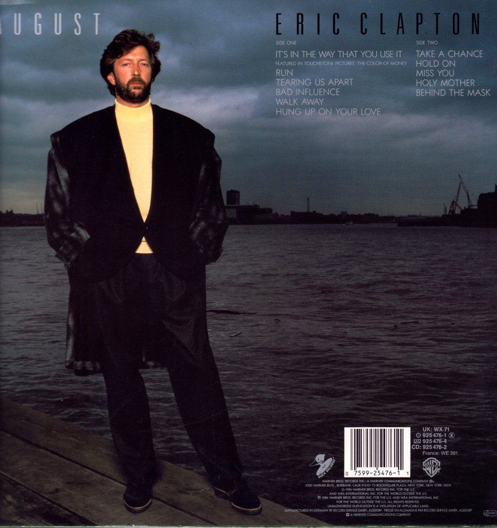 Eric Clapton - August - Lp