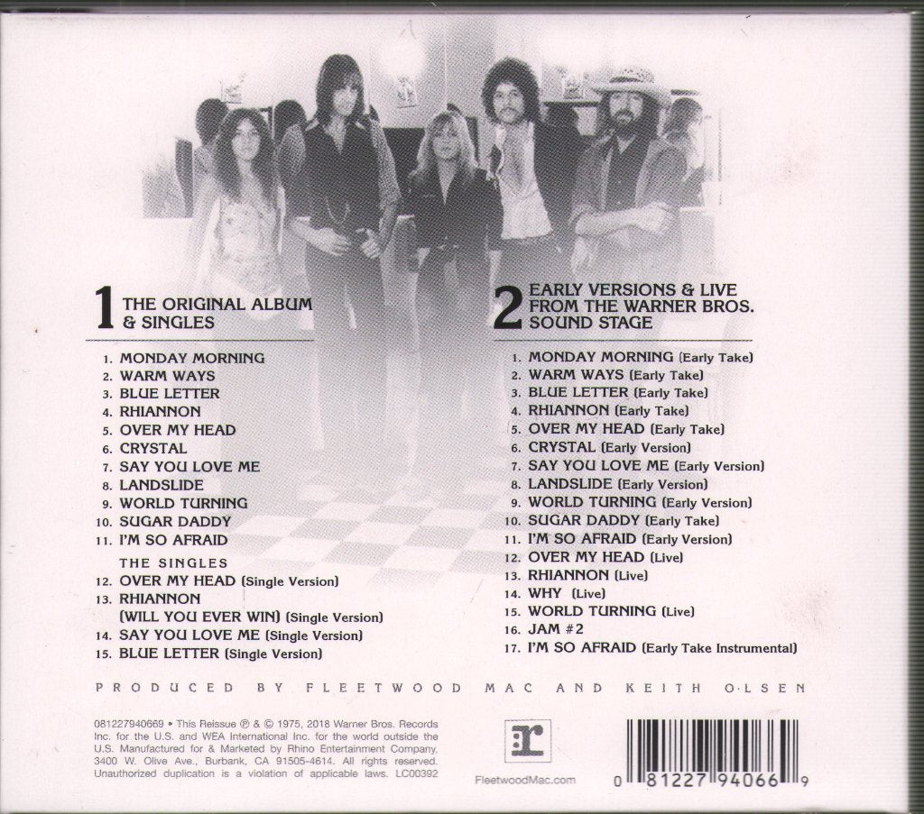 Fleetwood Mac - Fleetwood Mac - Double Cd