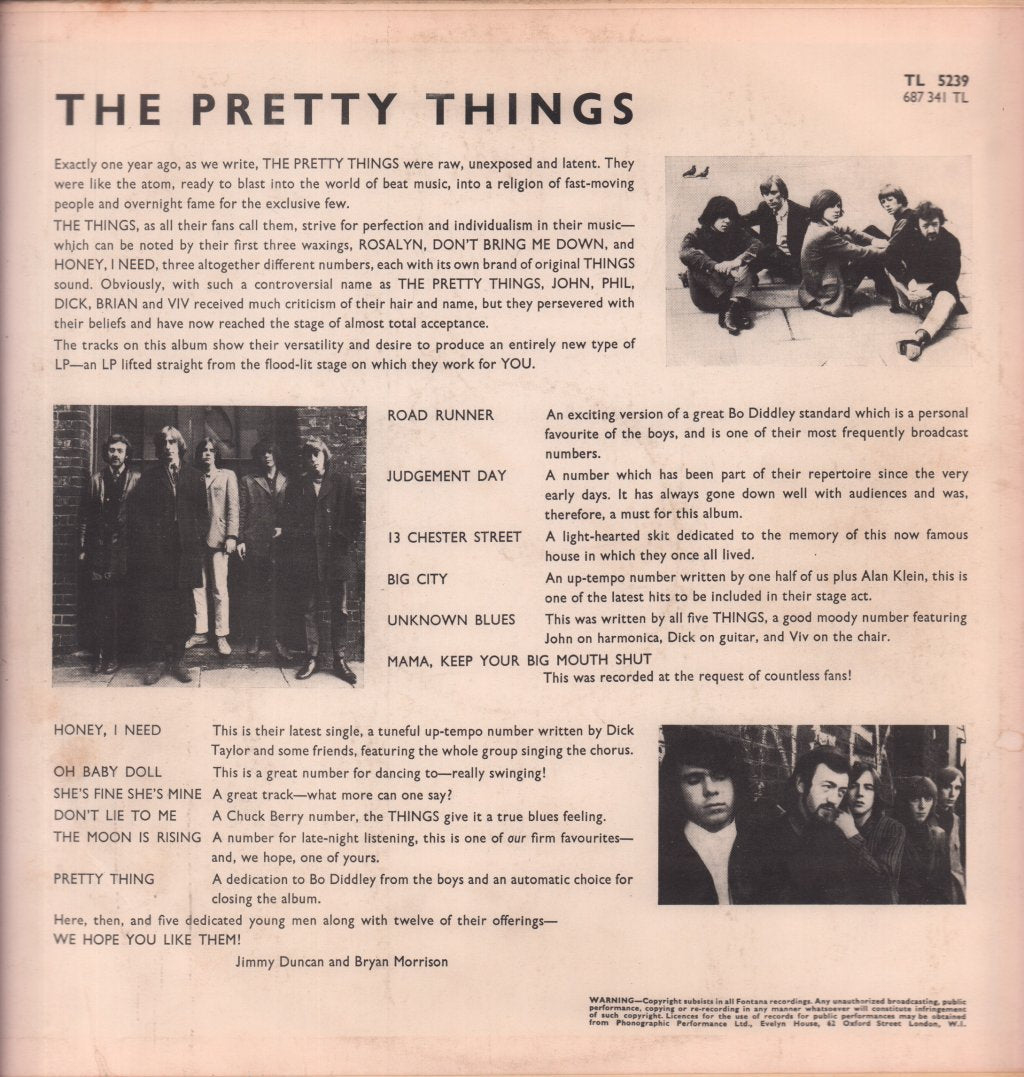 Pretty Things - Pretty Things - Lp