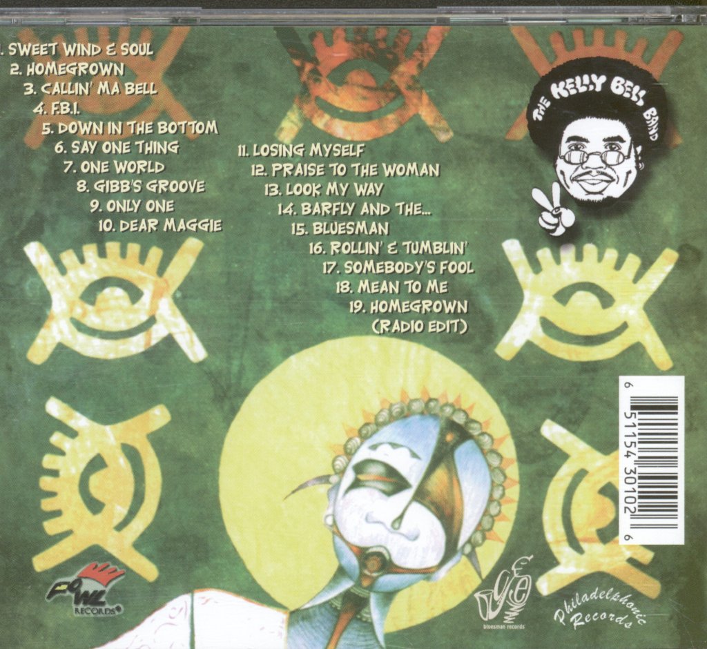 Kelly Bell Band - Phat Blues Music - Cd
