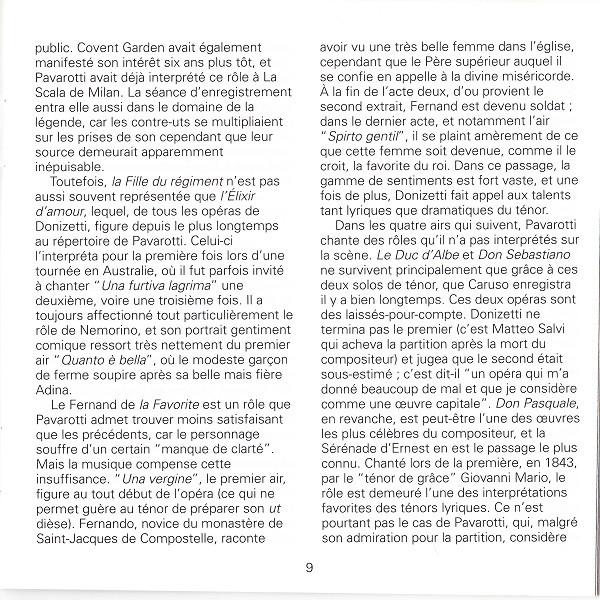 Luciano Pavarotti - Donizetti Arias (Una Furtiva Lagrima) - Cd