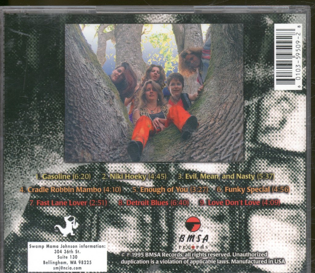 Swamp Mama Johnson - Wetlands - Cd