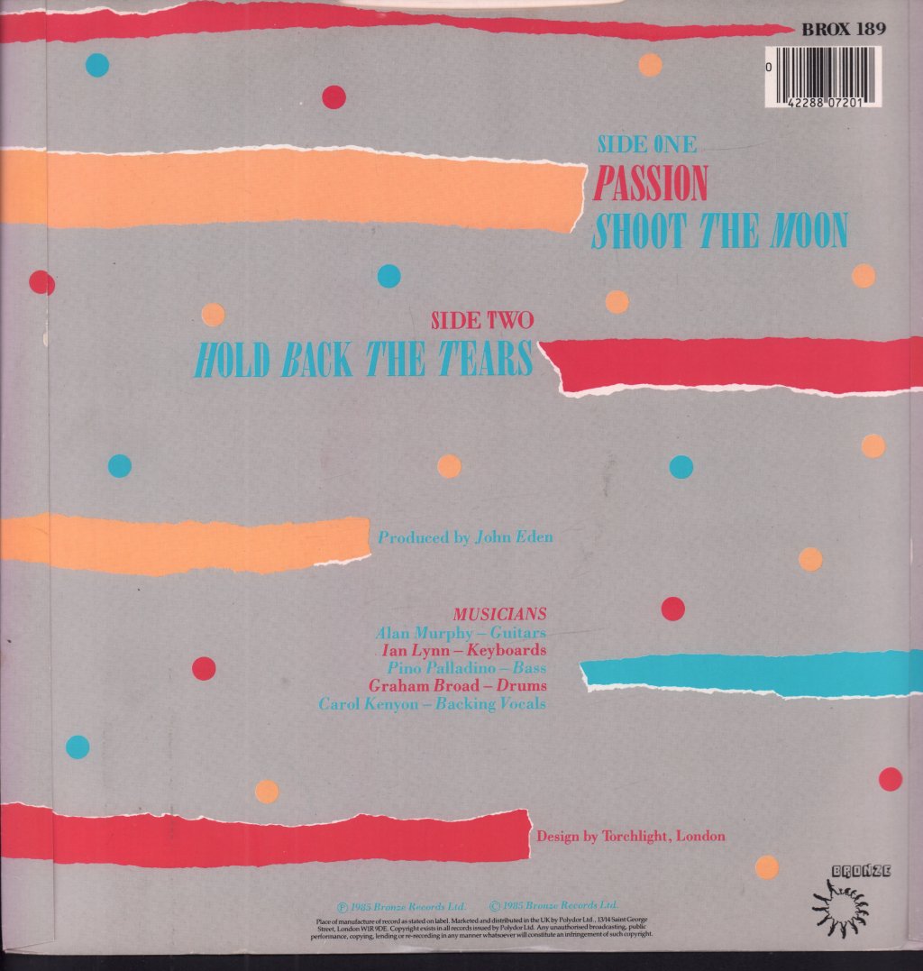 Vikki Benson - Passion - 12 Inch