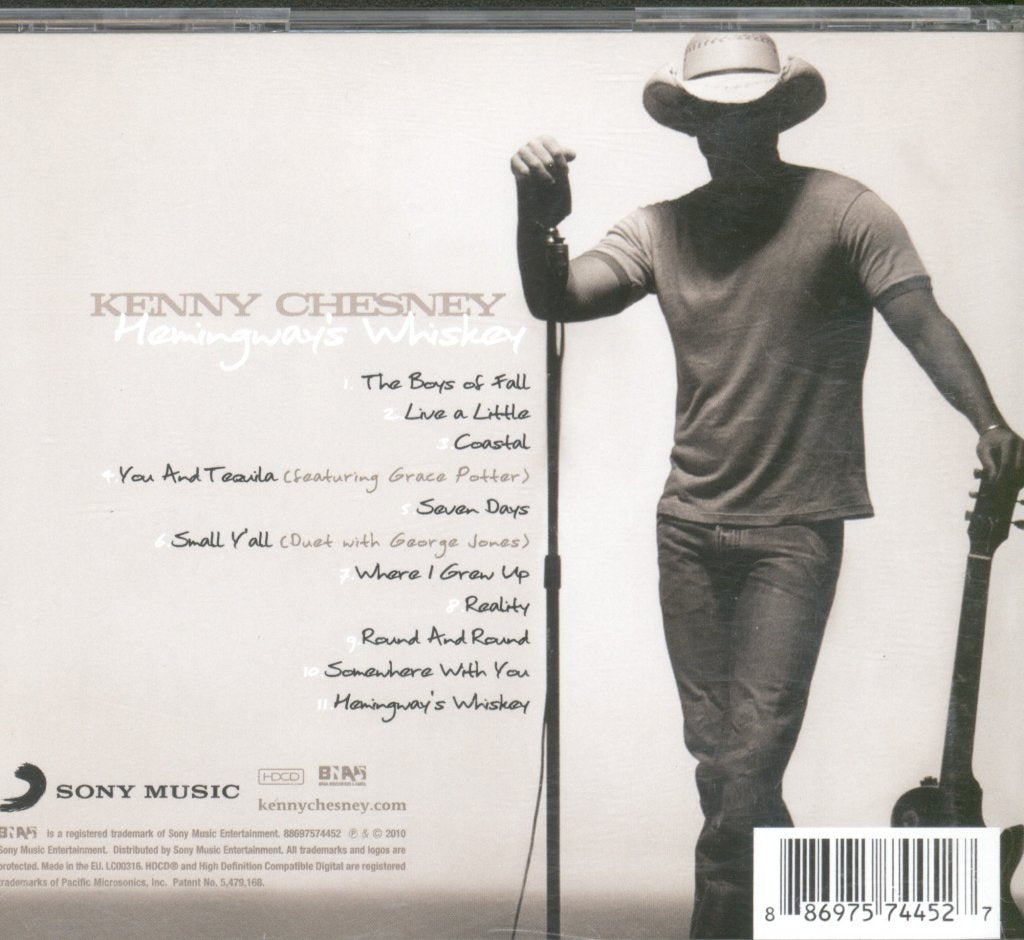 Kenny Chesney - Hemingway's Whiskey - Cd