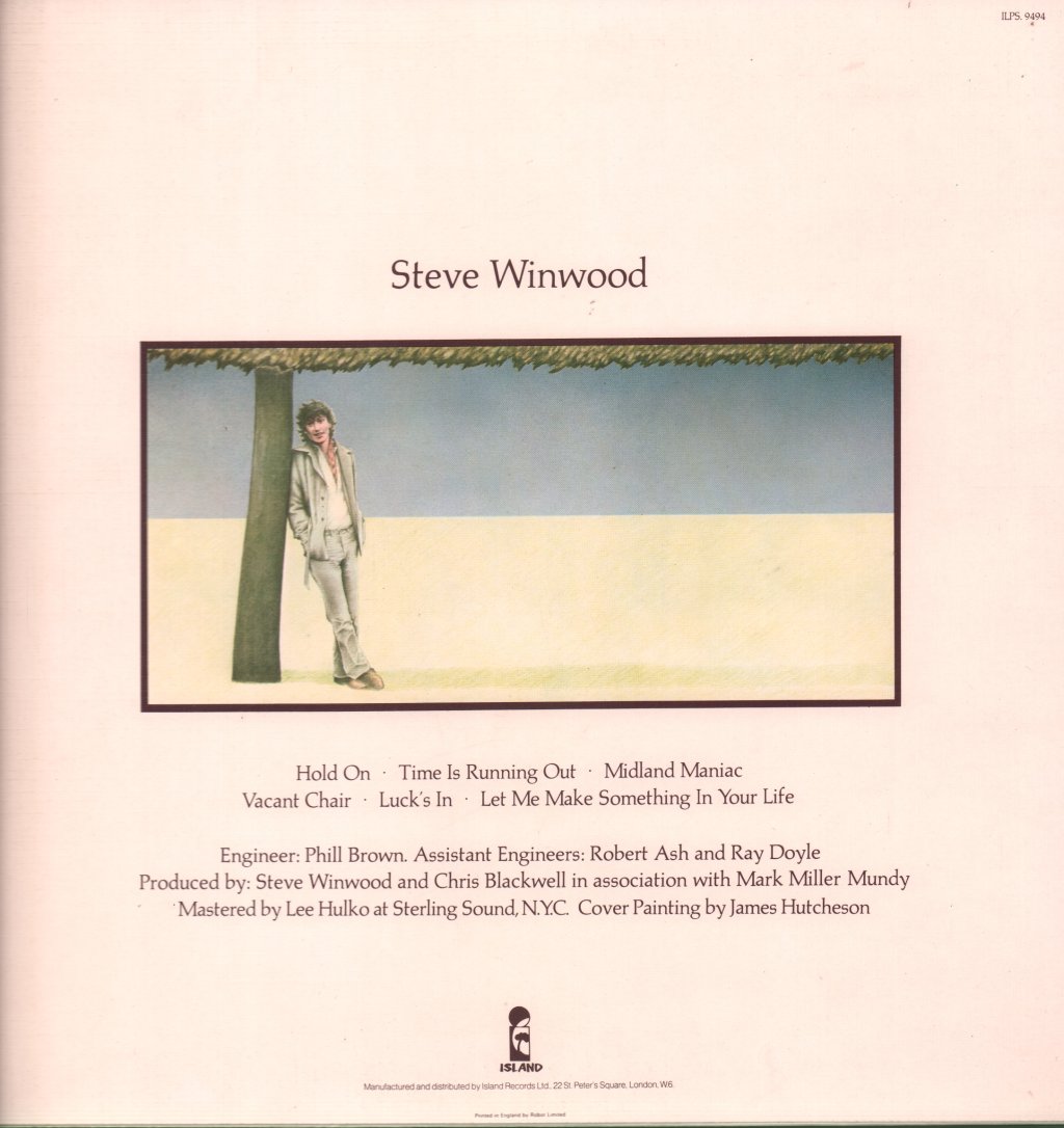 Steve Winwood - Steve Winwood - Lp