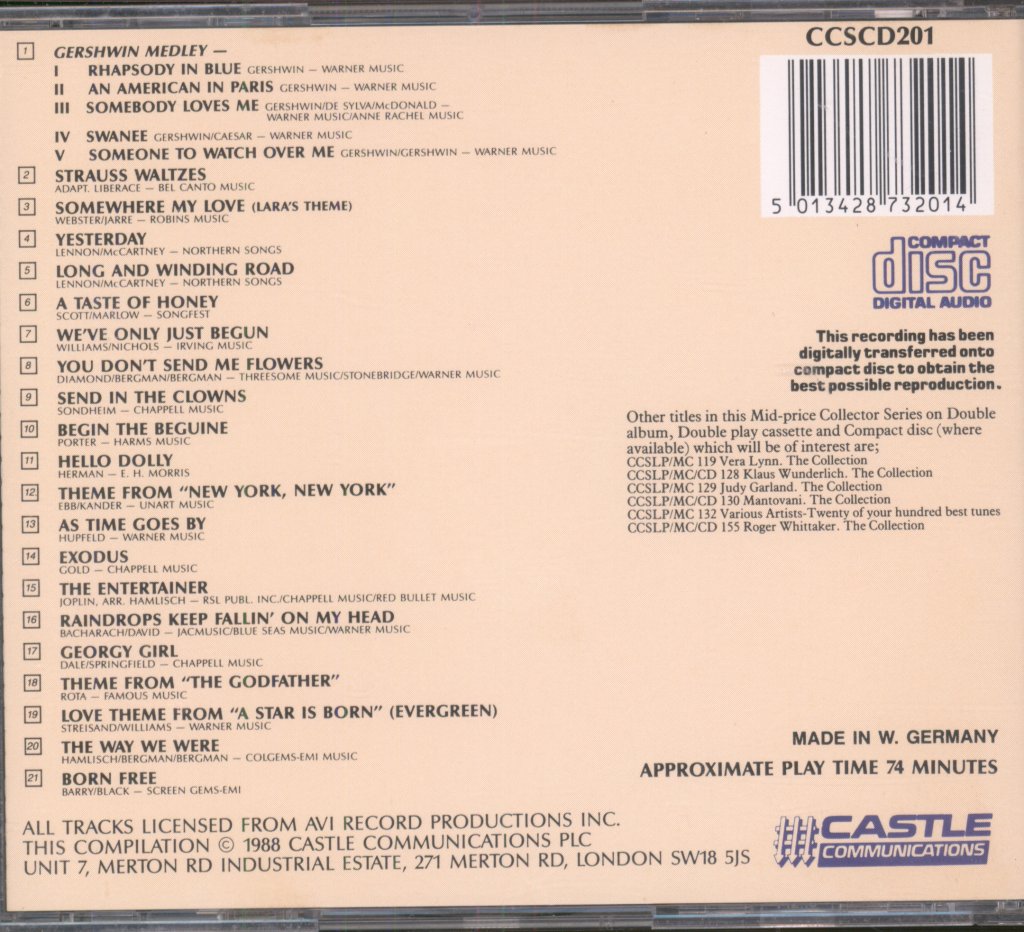 Liberace - Collection - Cd