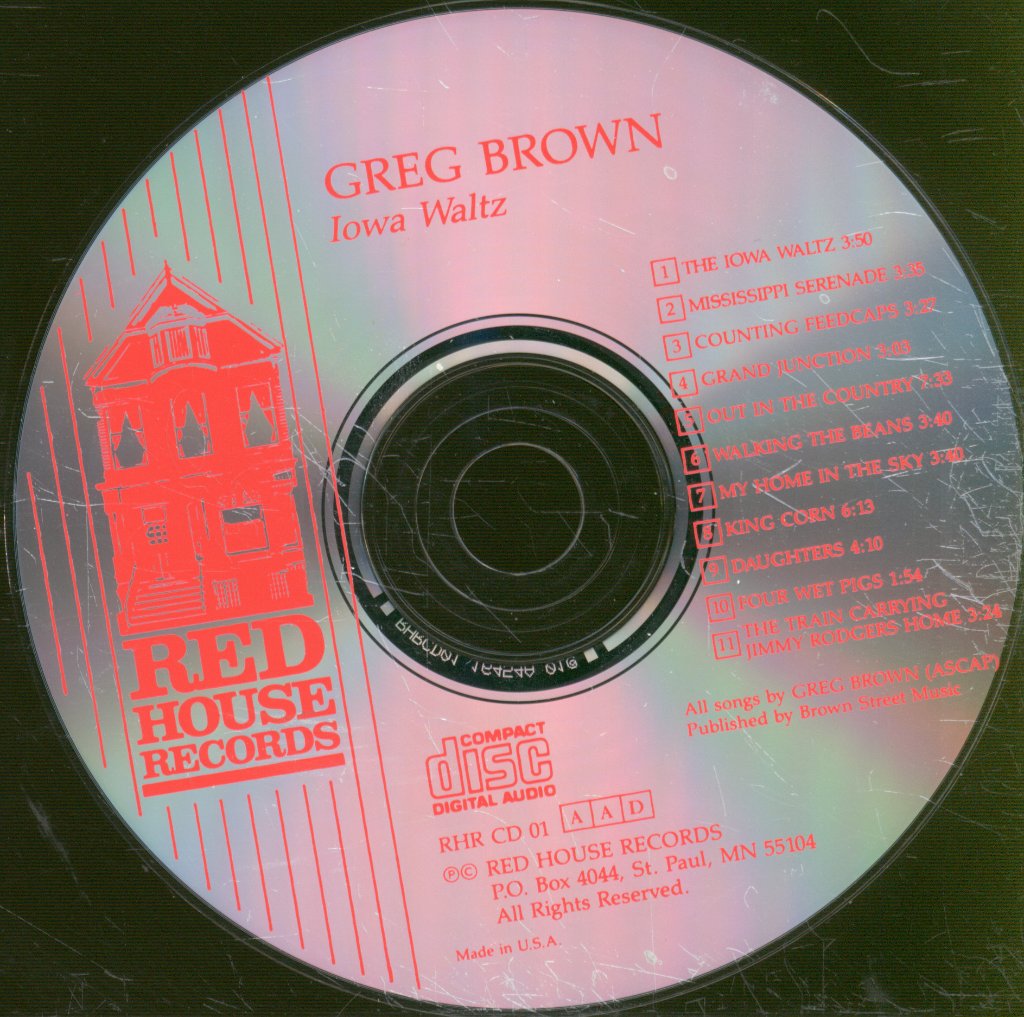Greg Brown - Iowa Waltz - Cd