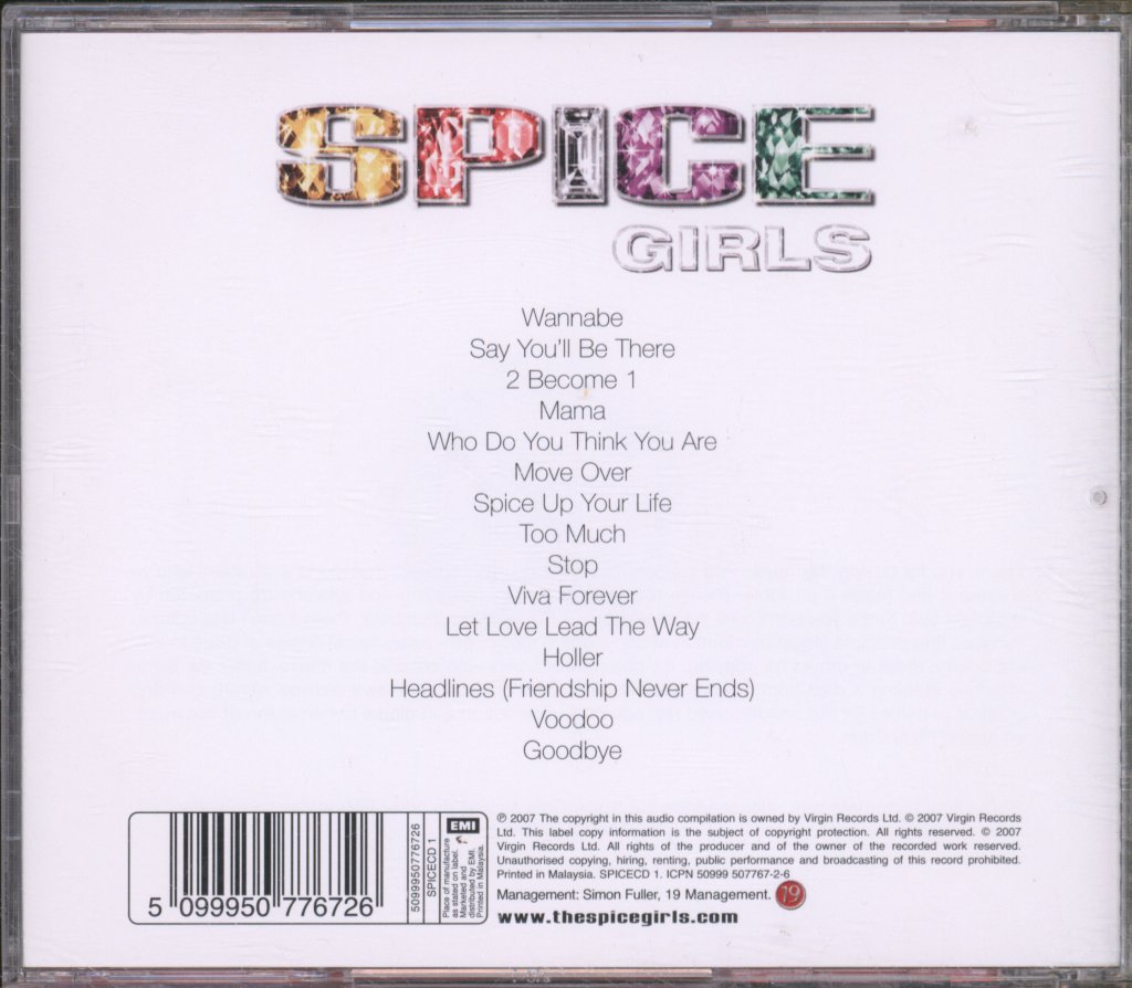 Spice Girls - Greatest Hits - Cd