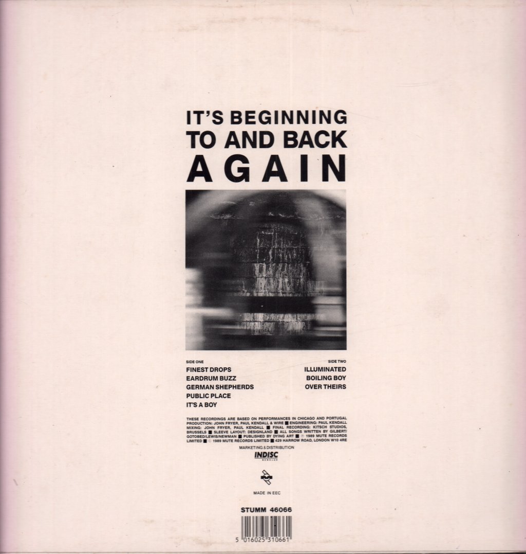 Wire - It's Beginning To And Back Again - Lp