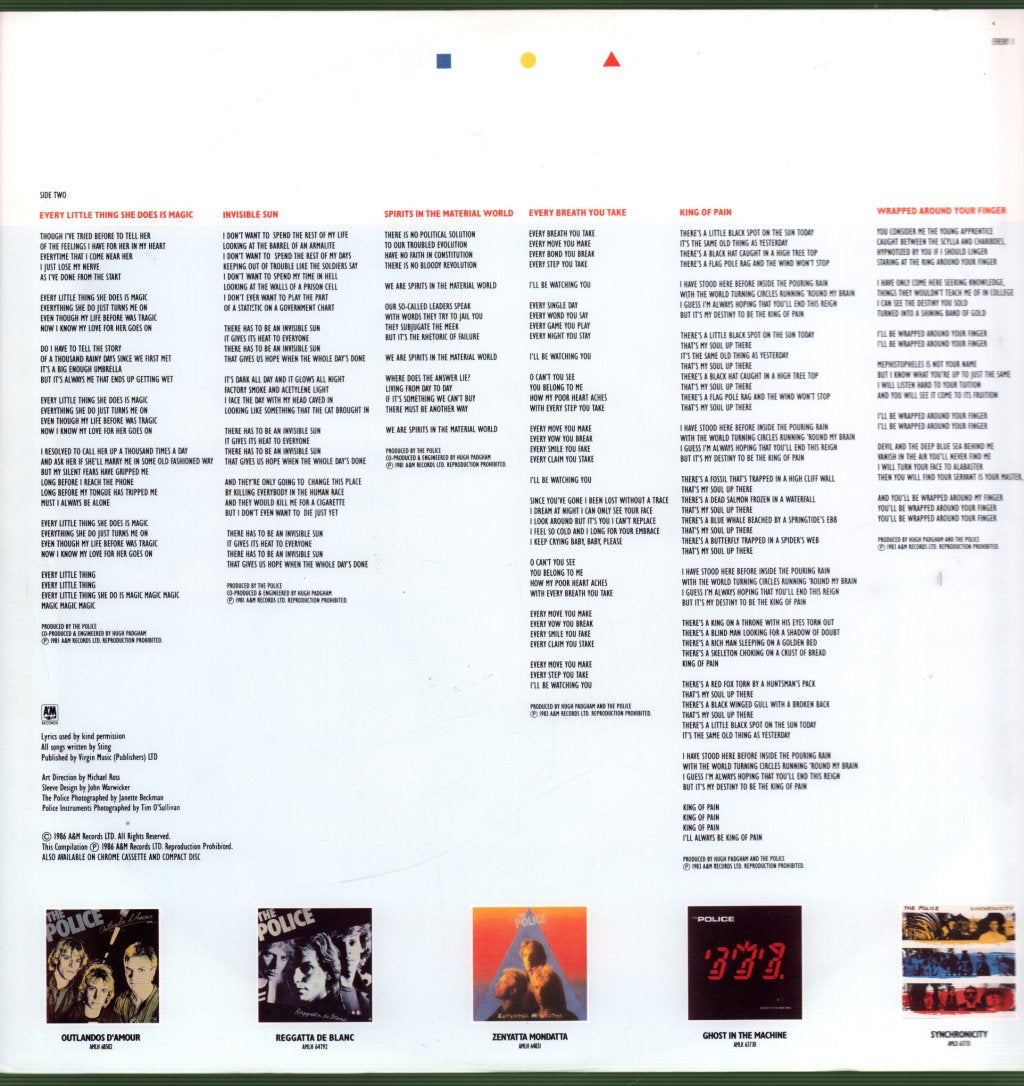 Police - Every Breath You Take (The Singles) - Lp