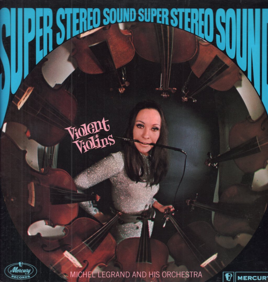 Michel Legrand And His Orchestra - Violent Violins - Lp