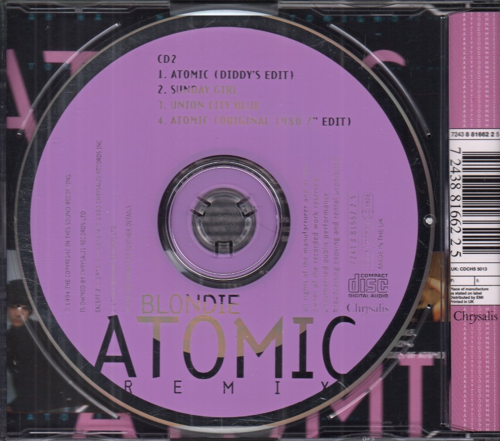 Blondie - Atomic - Cd