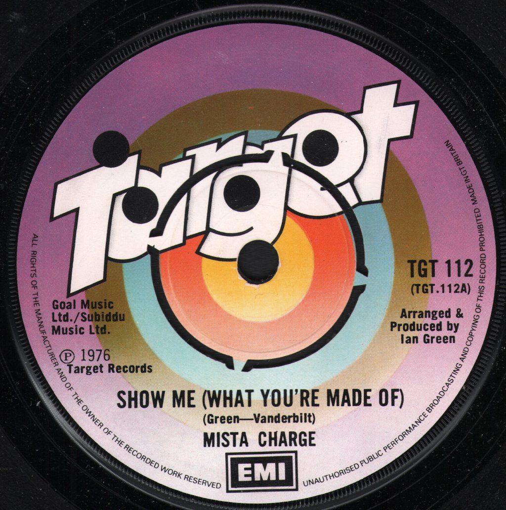 Mista Charge - Show Me - 7 Inch