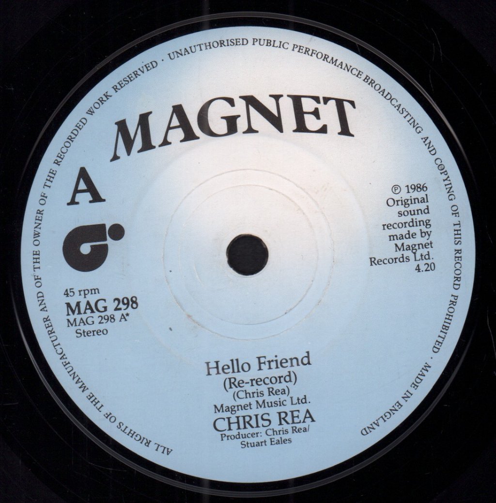 Chris Rea - Hello Friend - Double 7 Inch