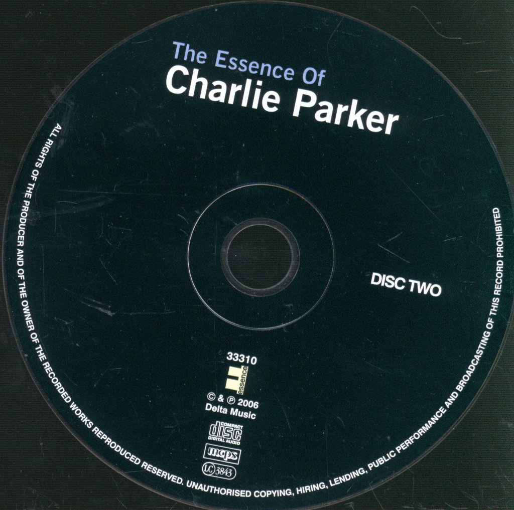 Charlie Parker - Essence Of Charlie Parker - Double Cd