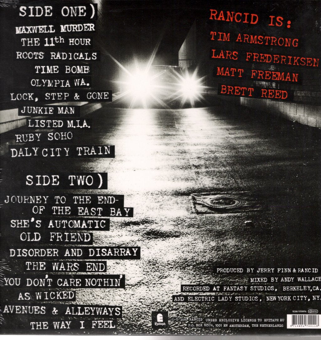 Rancid - ...And Out Come The Wolves - Lp