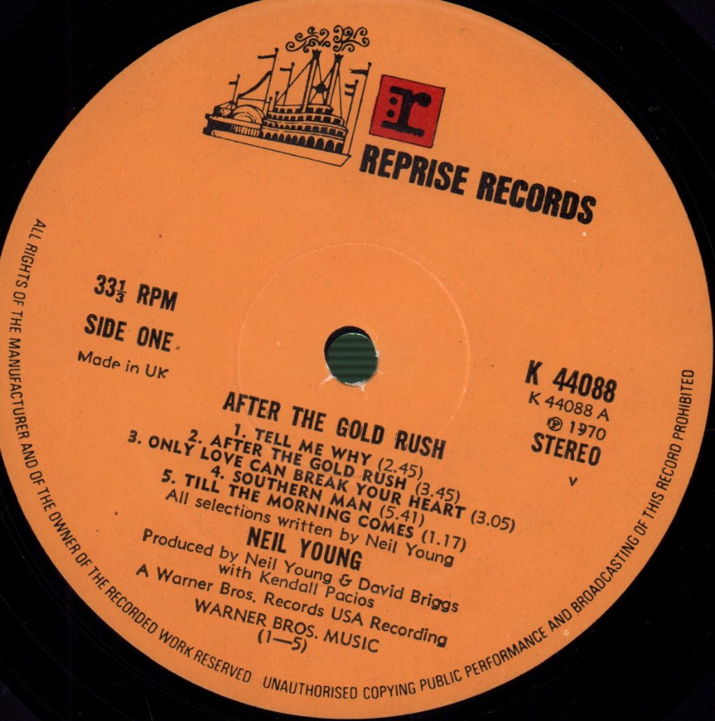 Neil Young - After The Gold Rush - Lp