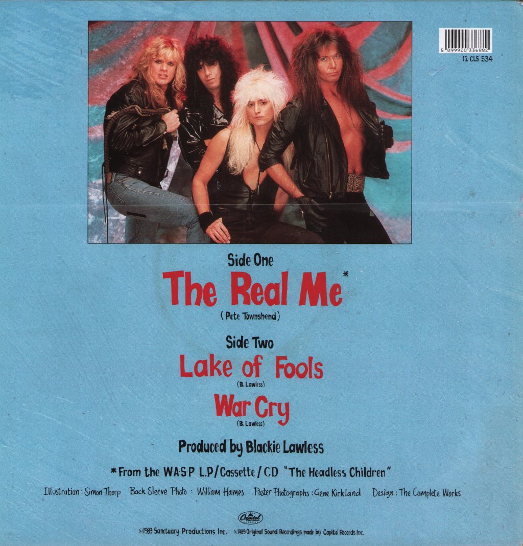 Wasp - Real Me - 12 Inch