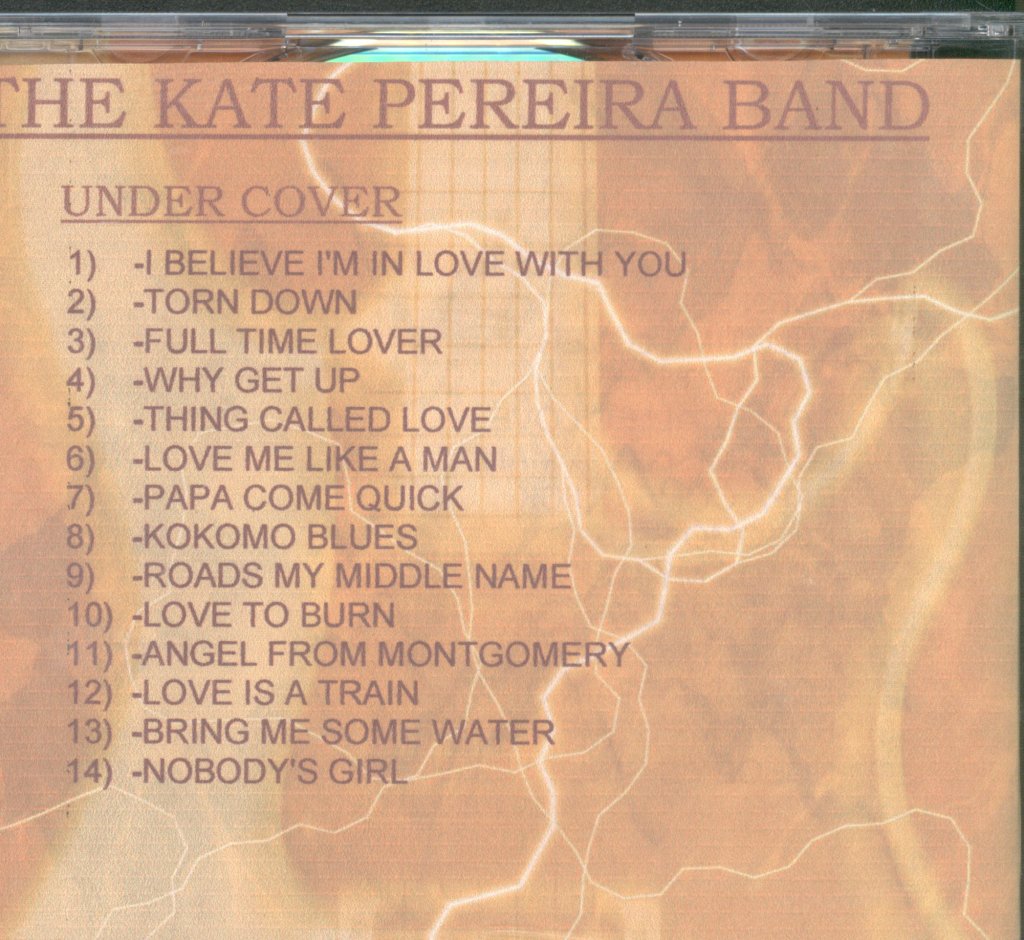 Kate Pereira Band - Undercover - Cd
