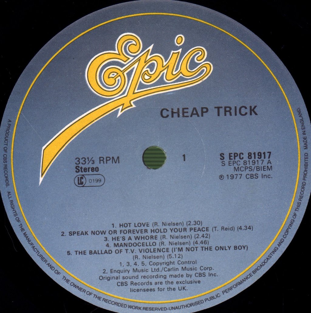 Cheap Trick - Cheap Trick - Lp