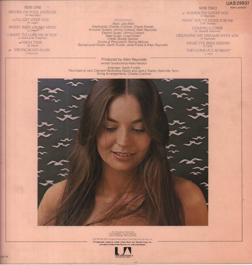 Crystal Gayle - Somebody Loves You - Lp