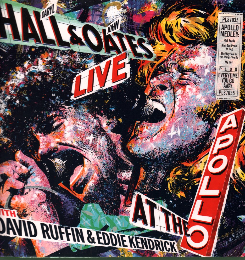 Hall And Oates - Live At The Apollo - Lp