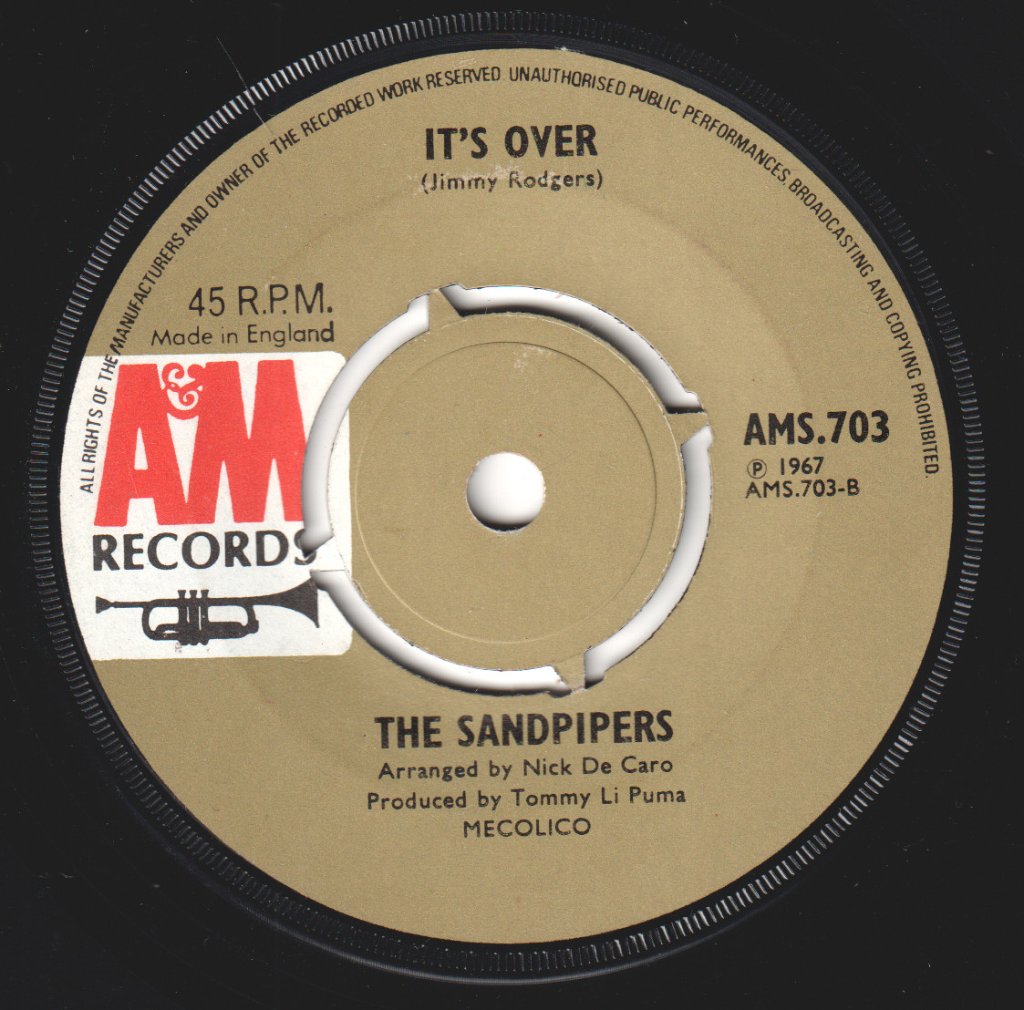 Sandpipers (Easy Listening Group) - Glass - 7 Inch