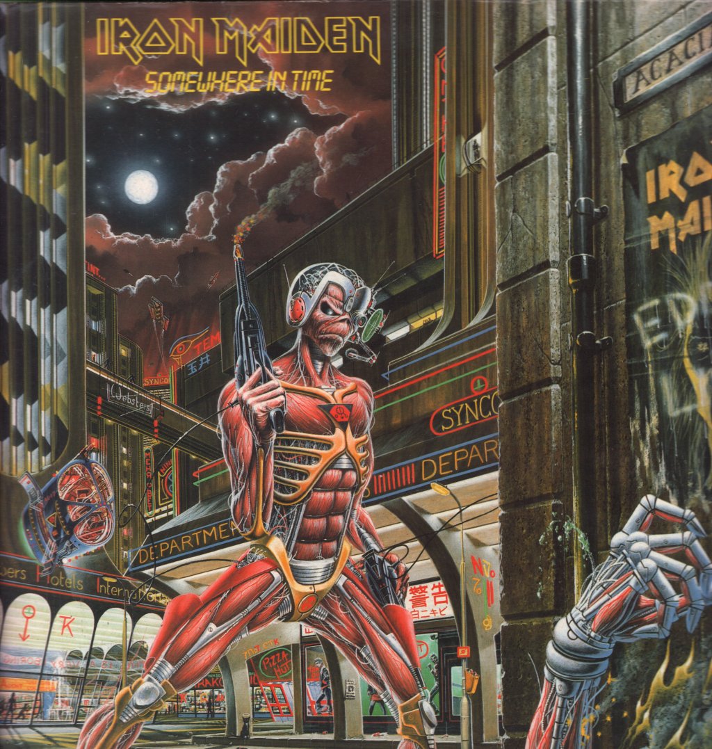 Iron Maiden - Somewhere In Time - Lp